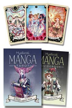 Mystical Manga tarot deck & book by Rann & Moore