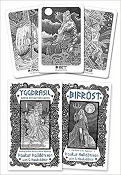 Yggdrasil Norse Divination cards dk & bk by Halldorsson & Hauksdottir