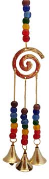 7 Chakra Spiral wind chime