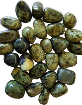 1 lb Asterite Serpentine tumbled stones