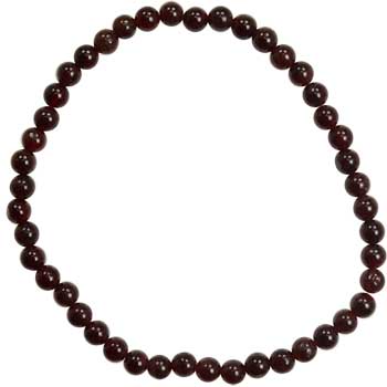 4mm Garnet stretch