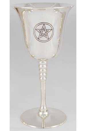 Pentagram Chalice 6"