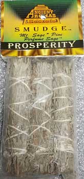 Prosperity smudge 3pk 4"