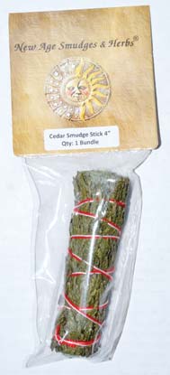 Cedar smudge stick 5"