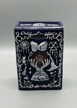 3 3/4"x 5 1/2" Book of Spells Tarot box