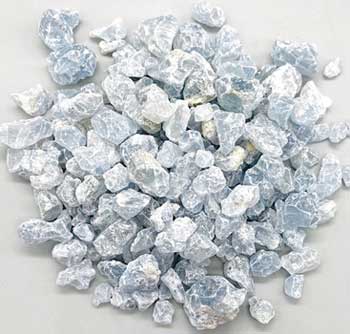 1 lb Celestite untumbled chips