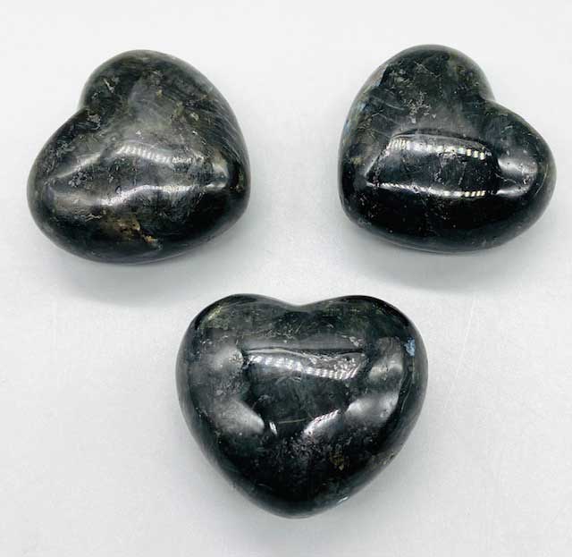 1 3/4" Larvikite heart