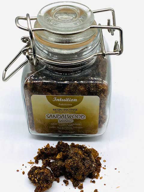 3.0oz Intuition (sandalwood) resin jar