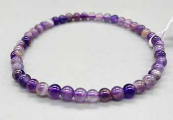 4mm Amethyst bracelet