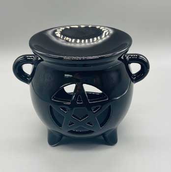 4" Pentagram Cauldron ceramic oil diffuser