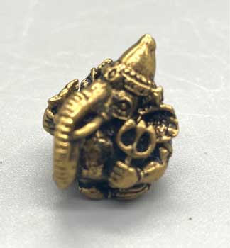 15/16" Ganesh, Supari brass